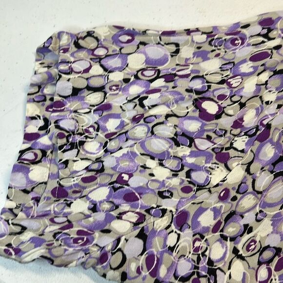 Clio II Multicolored Blouse size 2x button down - Picture 7 of 9